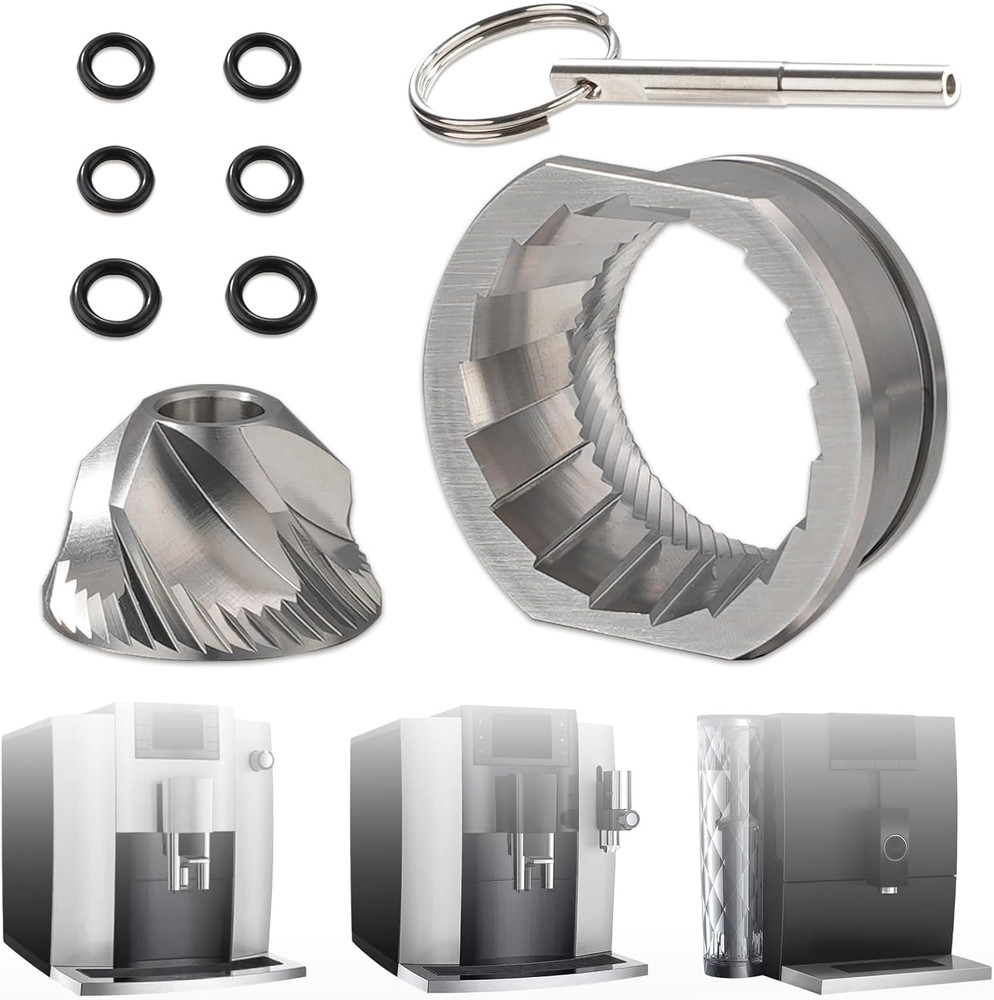 Conical Burr Grinder Set Replacement for JURA Coffee Machines – Compatible with