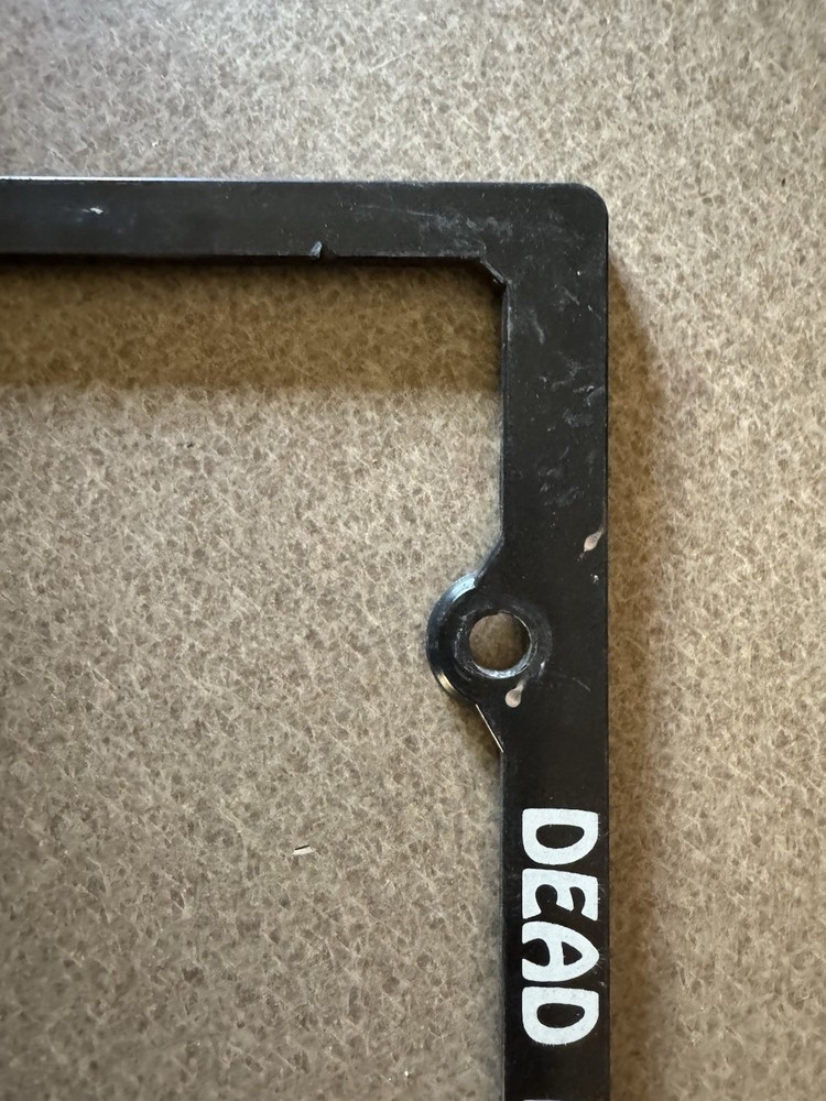 Grateful Dead license Plate Frame ‘Dead For 25 Years’