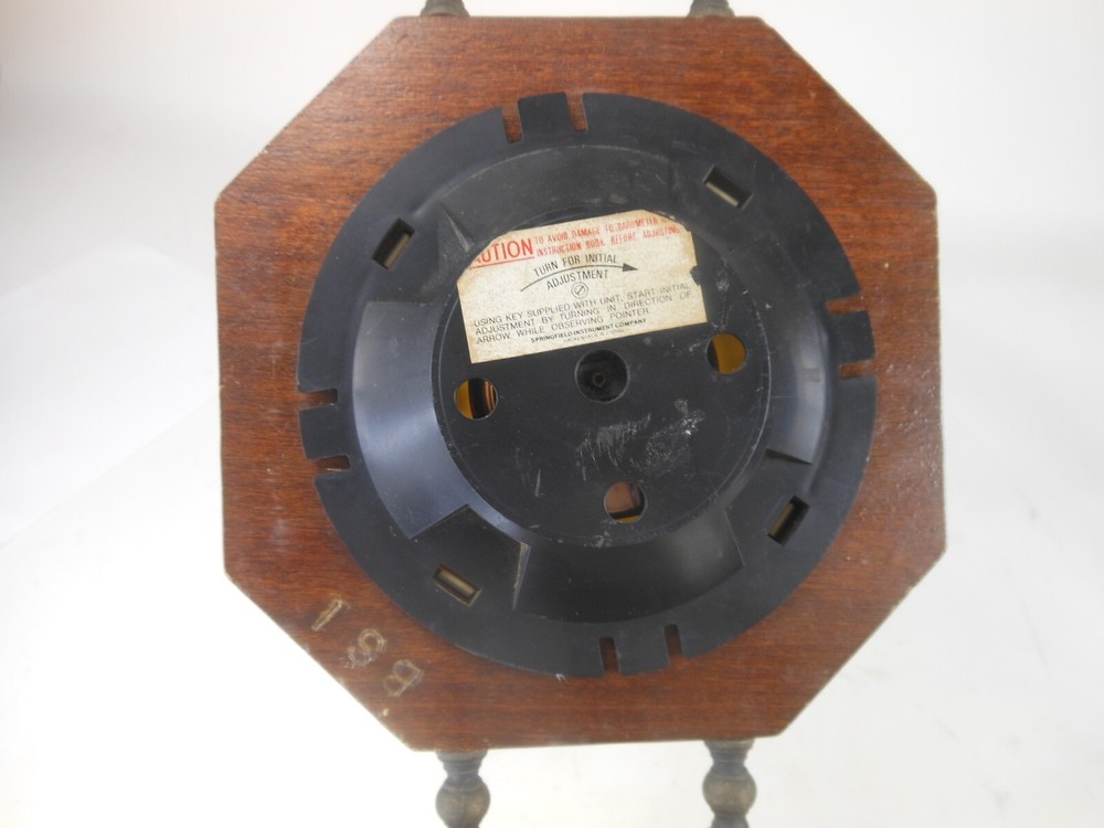 Springfield Barometer Weather Station Thermometer Barometer Humidity