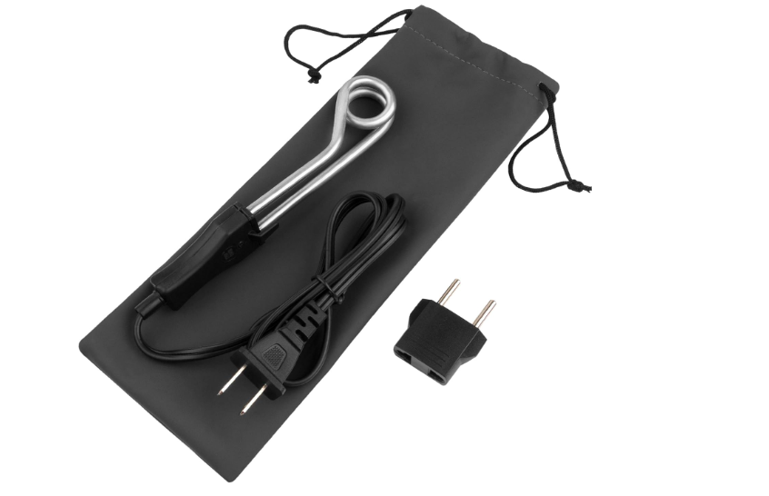 Immersion Water Heater Small Travel Compact Floating Boiler Electric Heat Pools