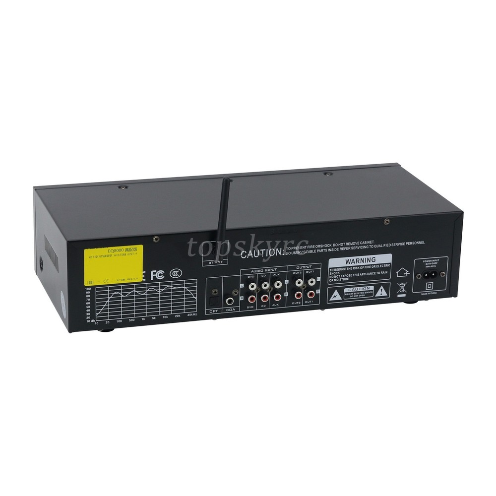 EQ8000 EQ Equalizer Bluetooth5.4 Optical Fiber Coaxial Audio Decoder Processor