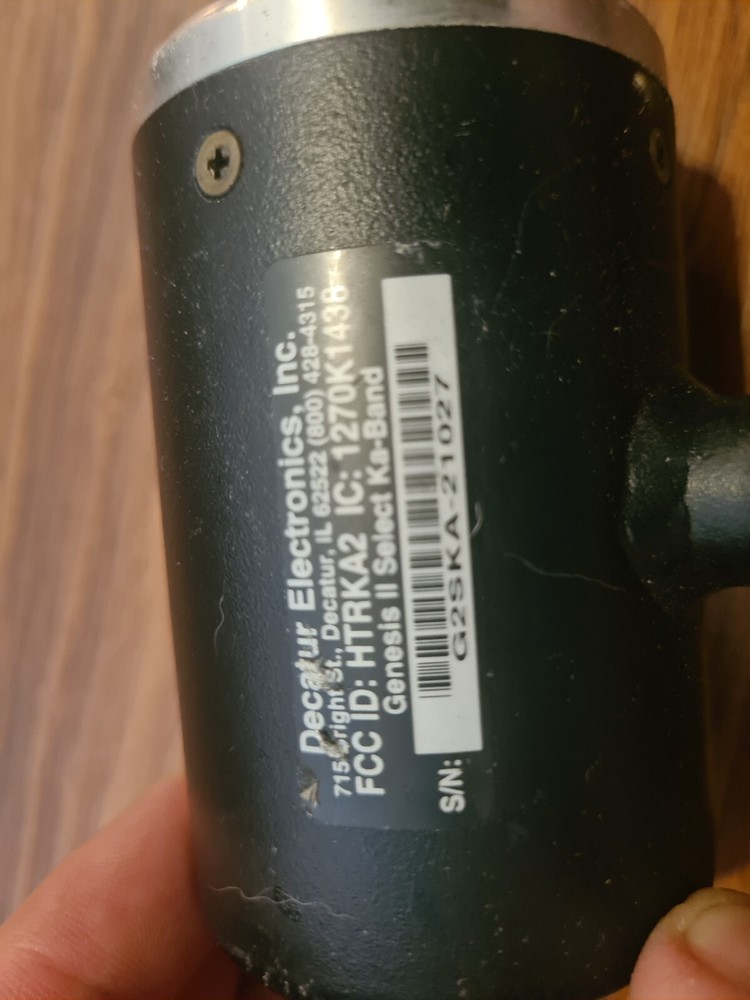 Decatur Genesis II Select Ka-Band Directional Radar Antenna