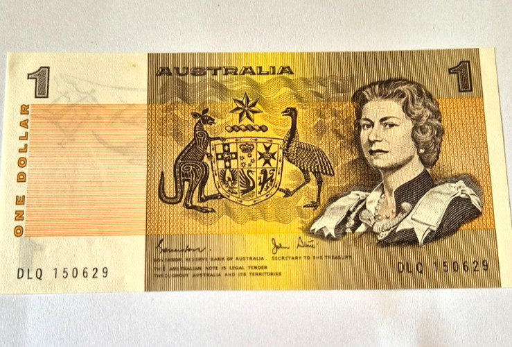 One Dollar Last Note First Coin Uncirculated John West Australian Commemorative