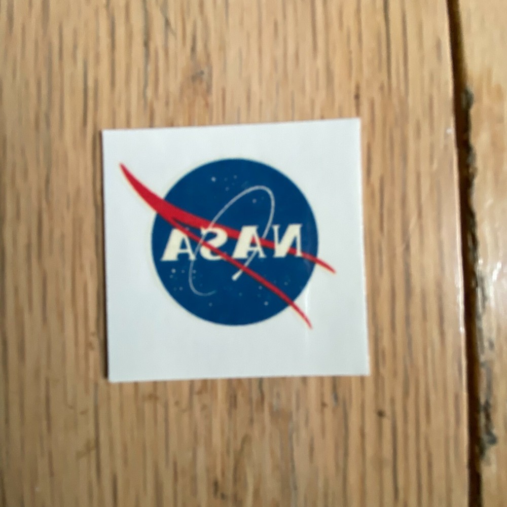 NASA Insignia Tattoo Decal Sticker 2005 Mini Size