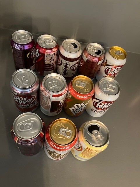 Dr Pepper Can Collector Starter Kit (12 pack)