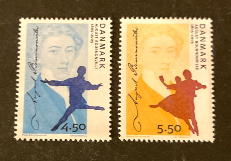 Stamps Denmark Scott #1327-8 never hinged