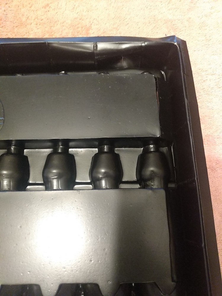 Mac Tools 9 Piece Nut Driver Plastic Storage Tray Black