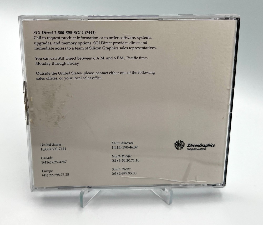 Vintage - Silicon Graphics SGI - InPerson & IRIS Annotator - Set