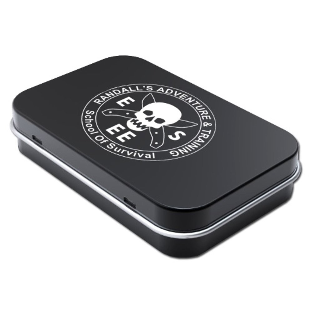 ESEE Pocket Survival Kit Tin, 3.75" x 2.25" x .75"