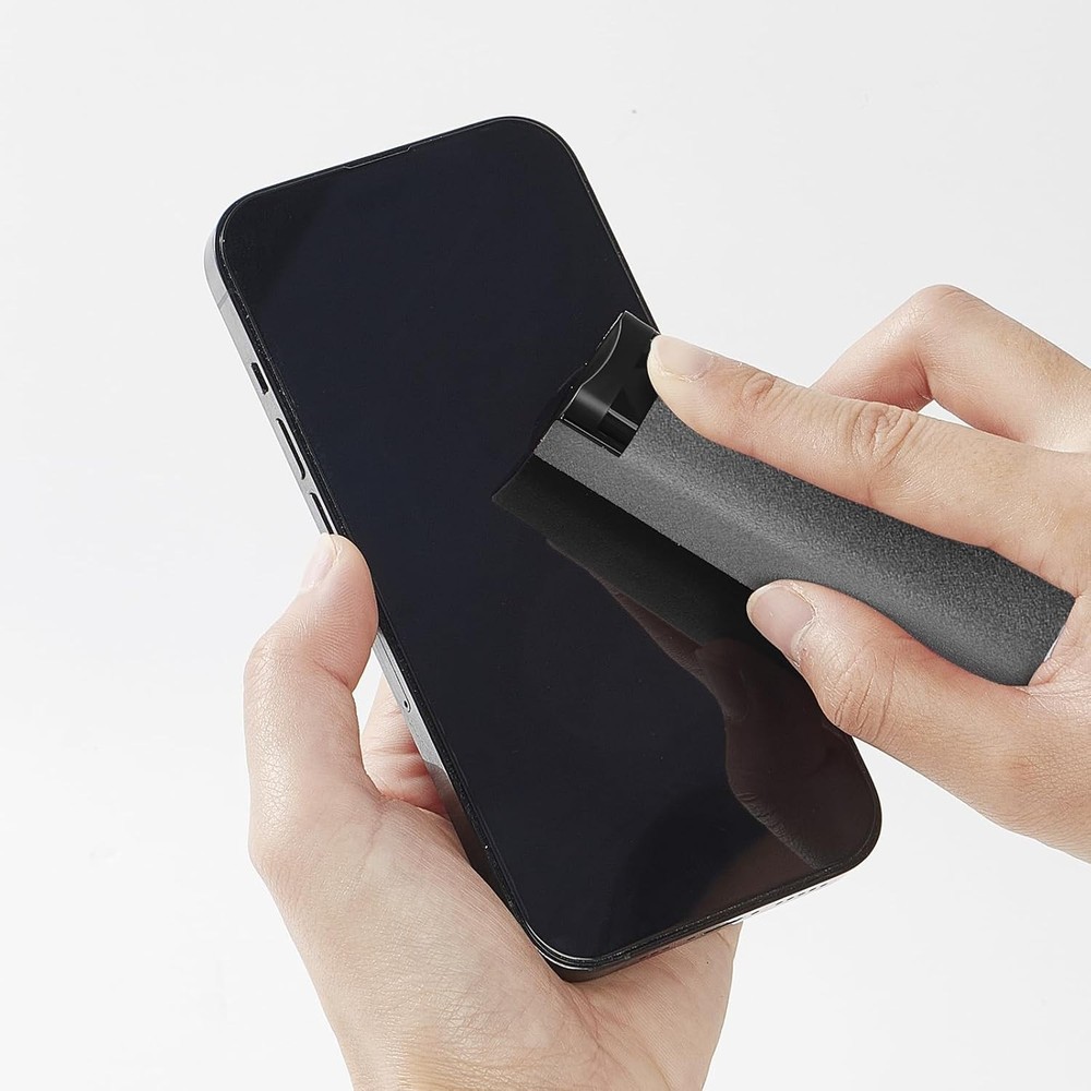Efficient Screen Cleaner Spray with Microfiber Cloth - Perfect for Electronics!