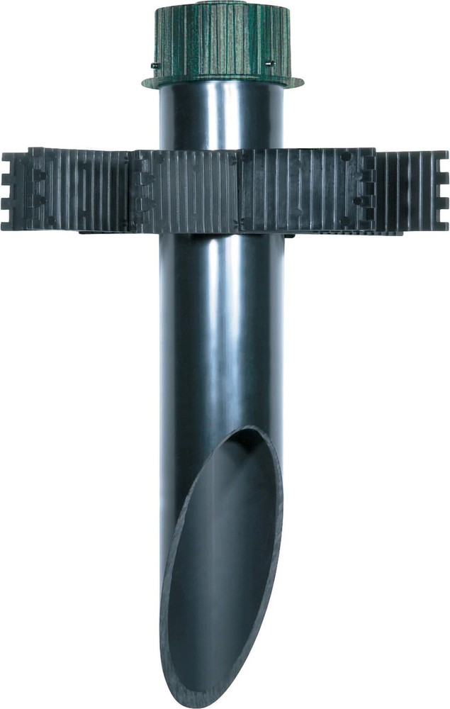 Mounting Post - 3" Diameter - Antique Verdigris Finish - 12-Pack