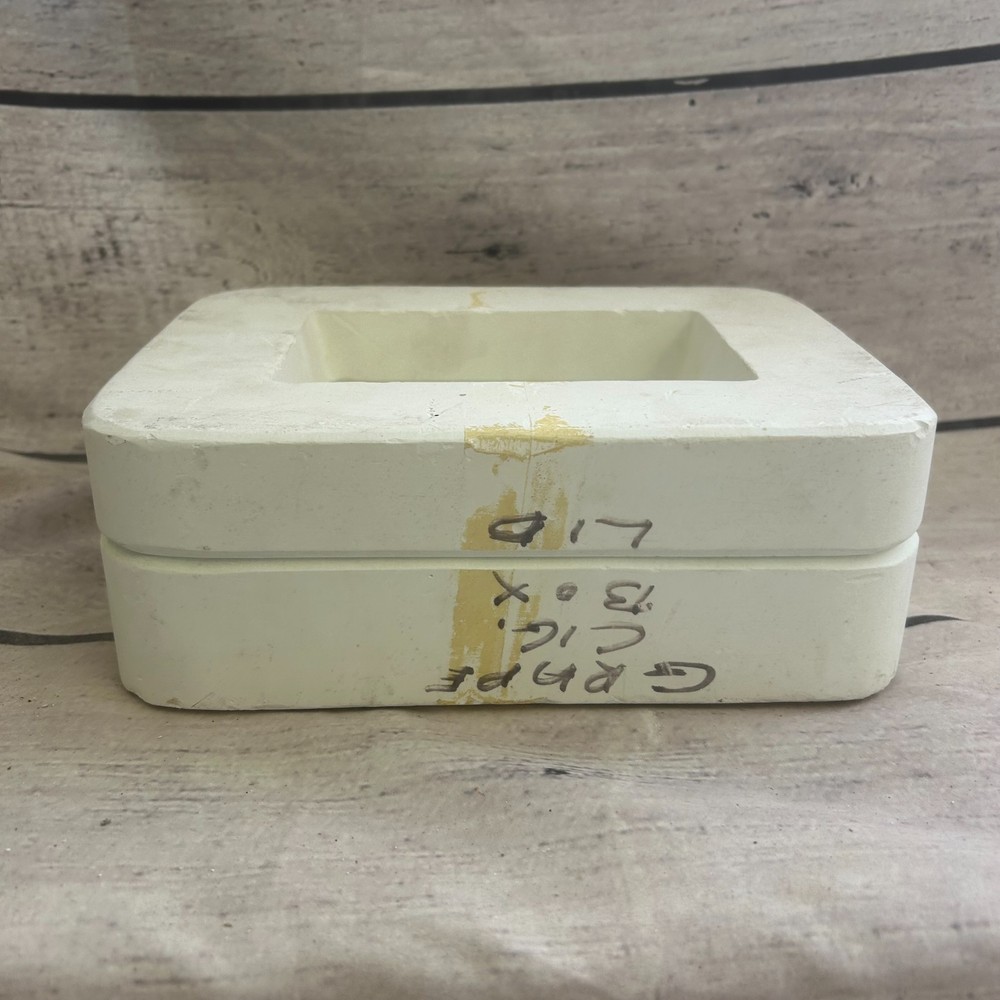 Unbranded Ceramic Casting Mold Grape Cigarette Box Lid #W-325