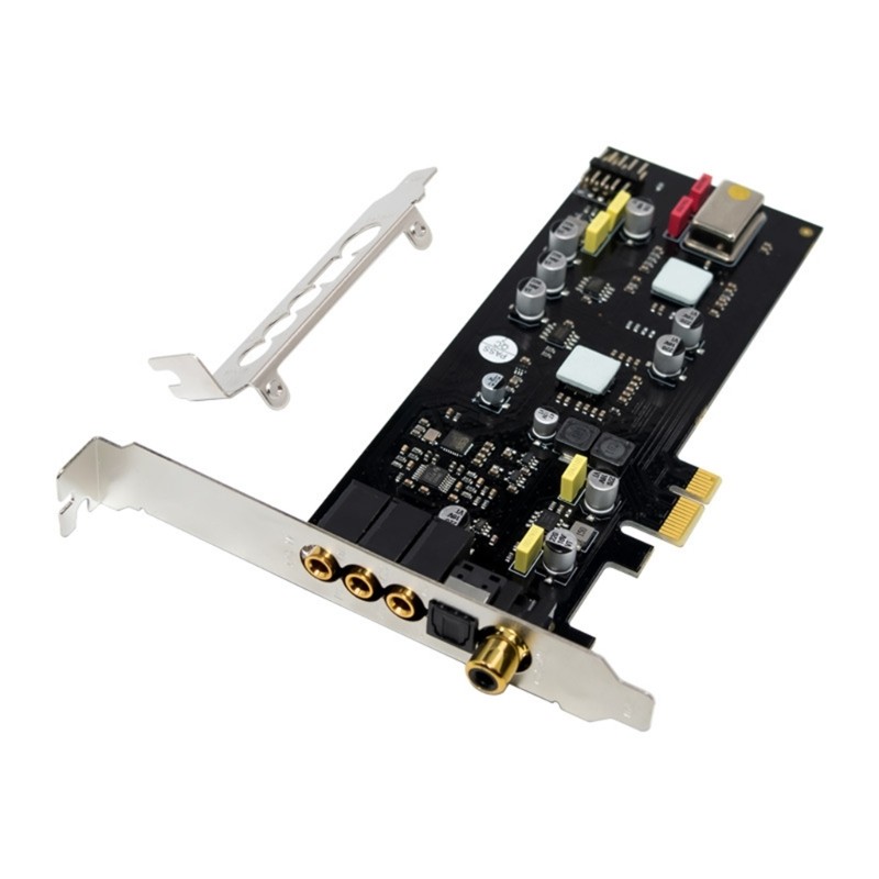 Professional PCIe Digital Sound Card Low Latency Bracket for Studio Recording