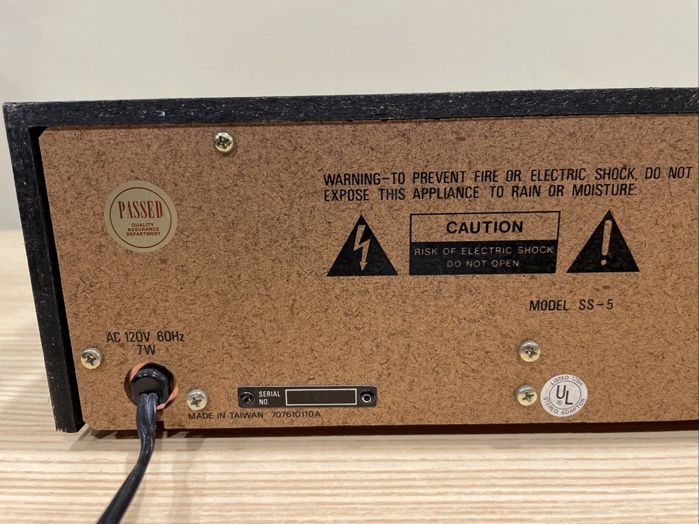 ADC SS-5 Sound Shaper Five Stereo Frequency Equalizer