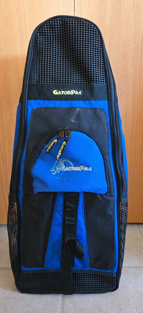 GatorPac 28" Fin Carrier Bag ~ Black/Blue