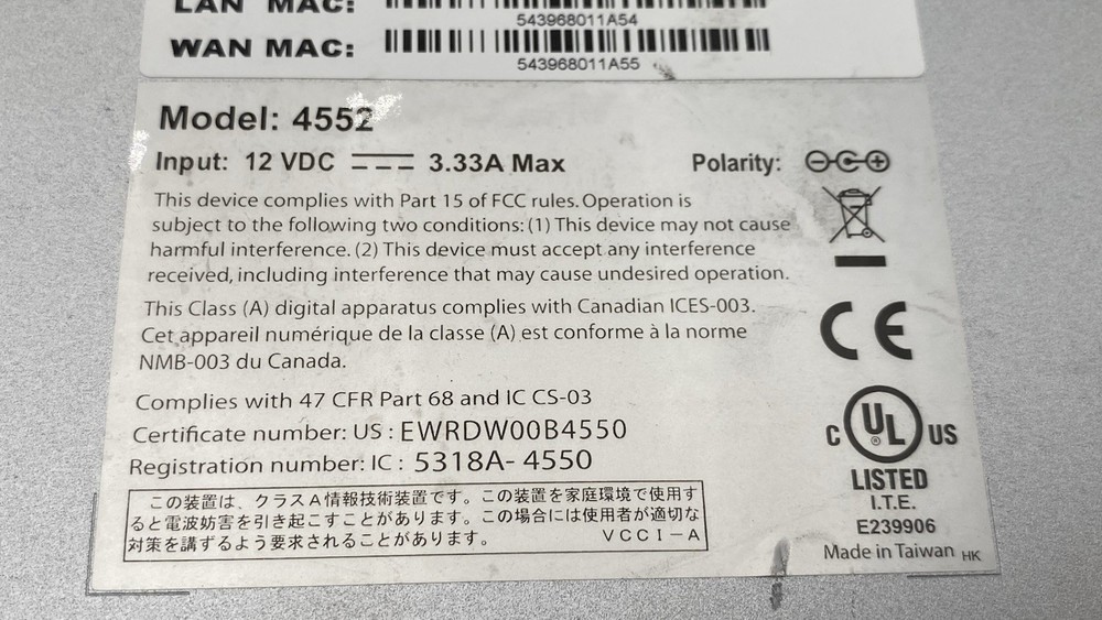 EDGEWATER NETWORKS 4550 SERIES