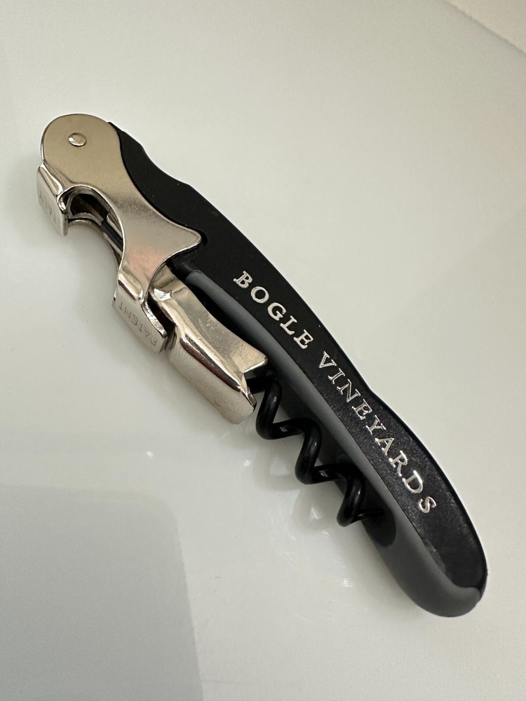 BOGLE VINEYARDS Italy Quality Soft Touch Corkscrew Wine Key Opener