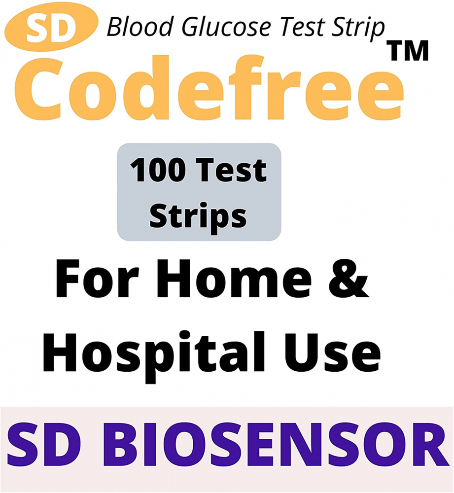 SD Codefree Blood Glucose Test Strips