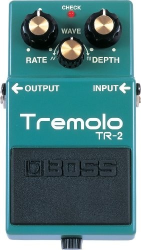 Tremolo Guitar Effects Pedal - Adjustable Speed & Depth, Compact Design