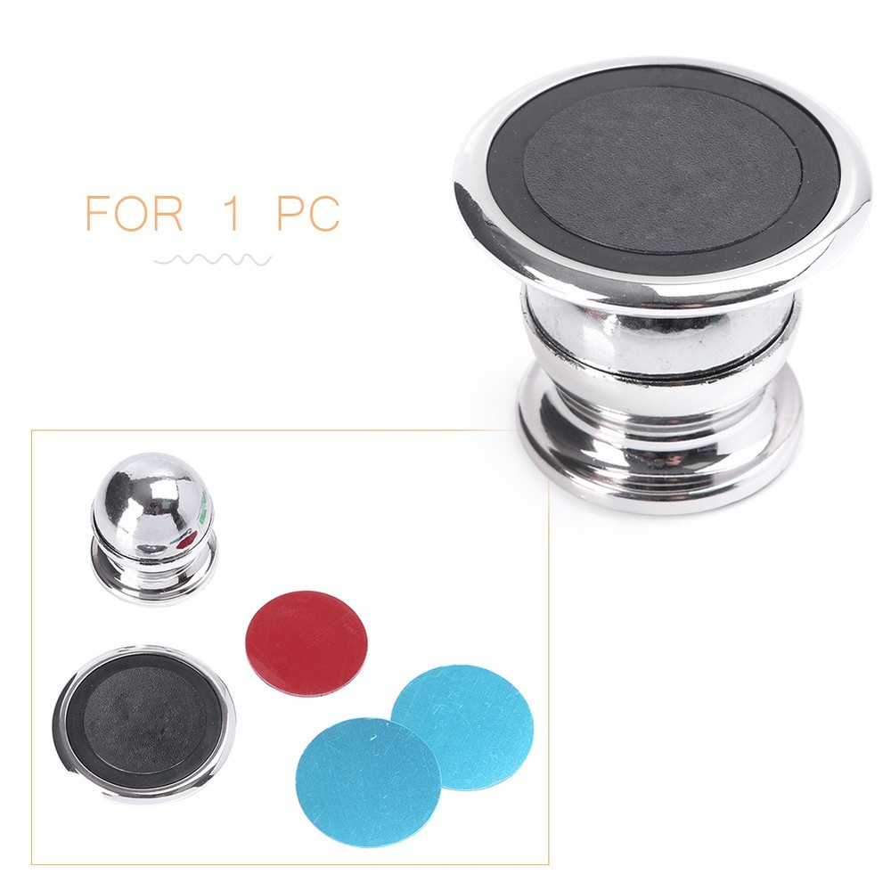 Universal 360° Magnetic Support Phone Navigation Holder Black Auto Dash Stand