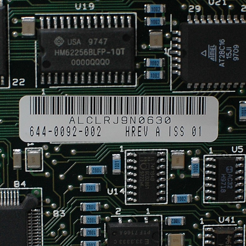 Alcatel MDR-6000 CONTLR Controller Module 644-0092-002 Rev. A Card Plugin PCB