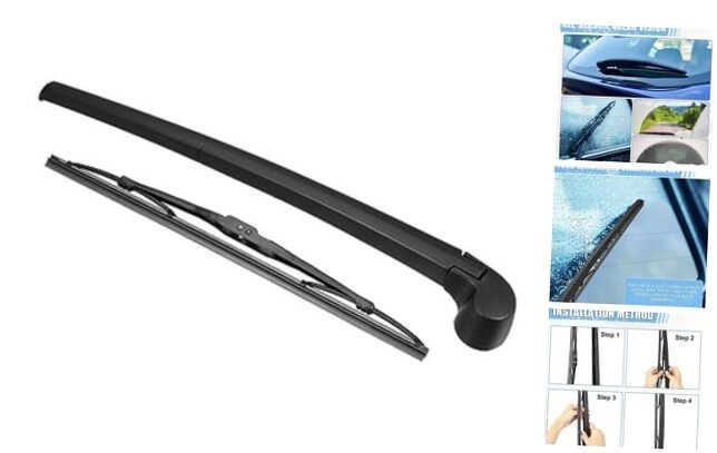 Rear Windshield Wiper Blade Arm Replacement Set Quality Fit for Audi A3