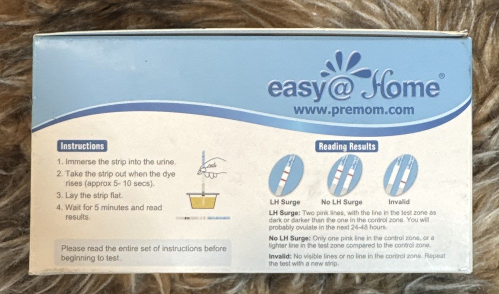 Easy@home Ovulation Test 50 Tests Exp 06/27