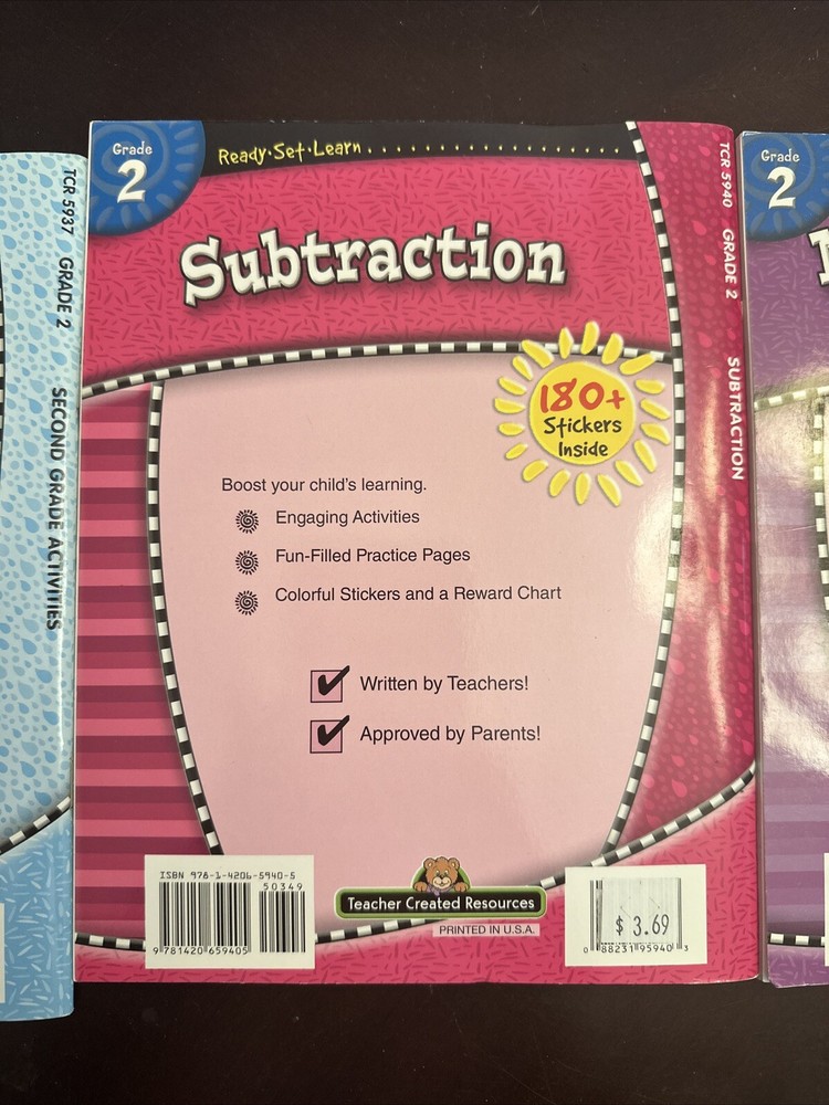 2nd Grade Ready Set Learn Workbooks