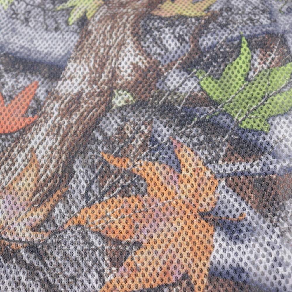 Camouflage Mesh Drawstring Cinch BagNetting Material for Hunting Ground Bli