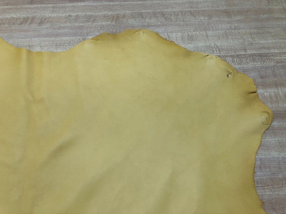 Top Grain Sheep Leather Gold #0018495 Row E