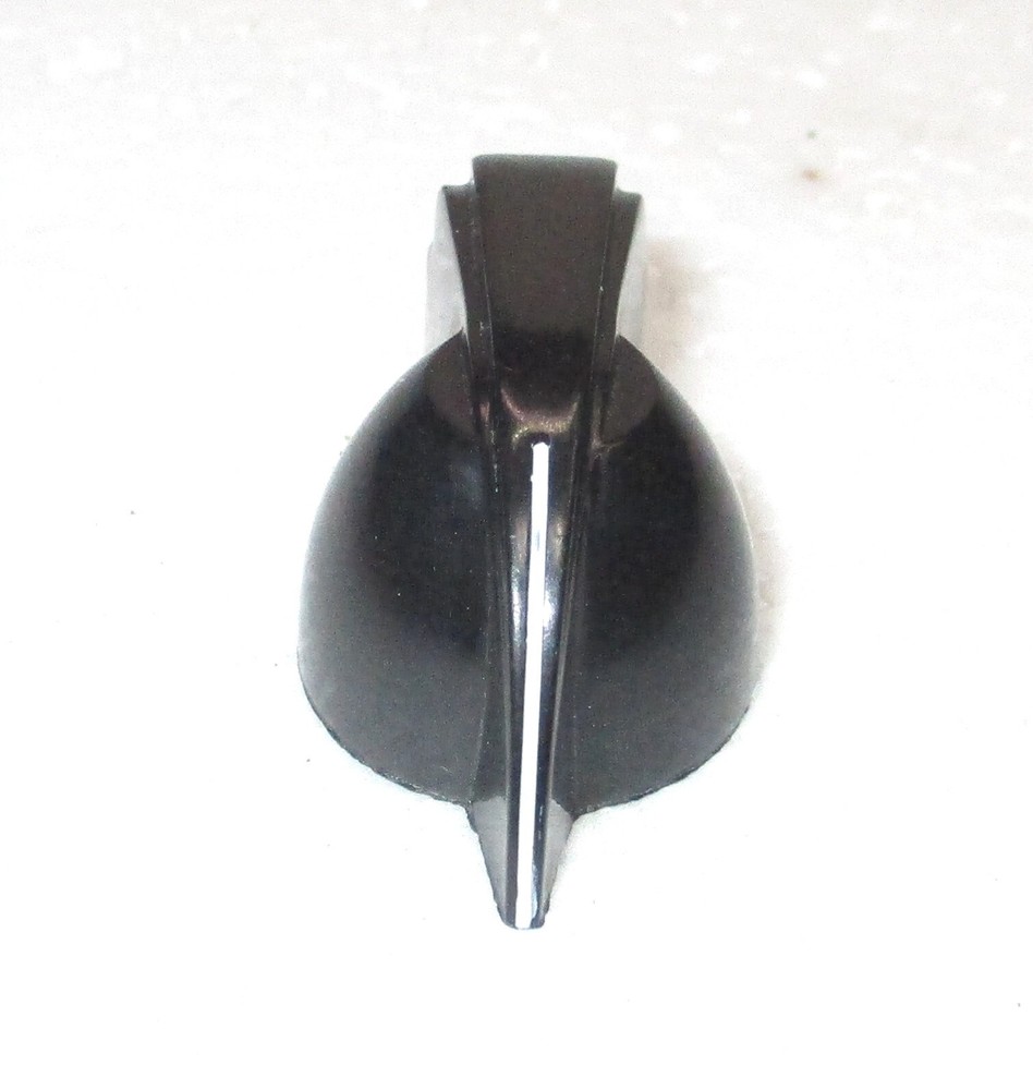 One Cornell Dublier Decade Capacitor Box Replacement Black Chicken Head Knob