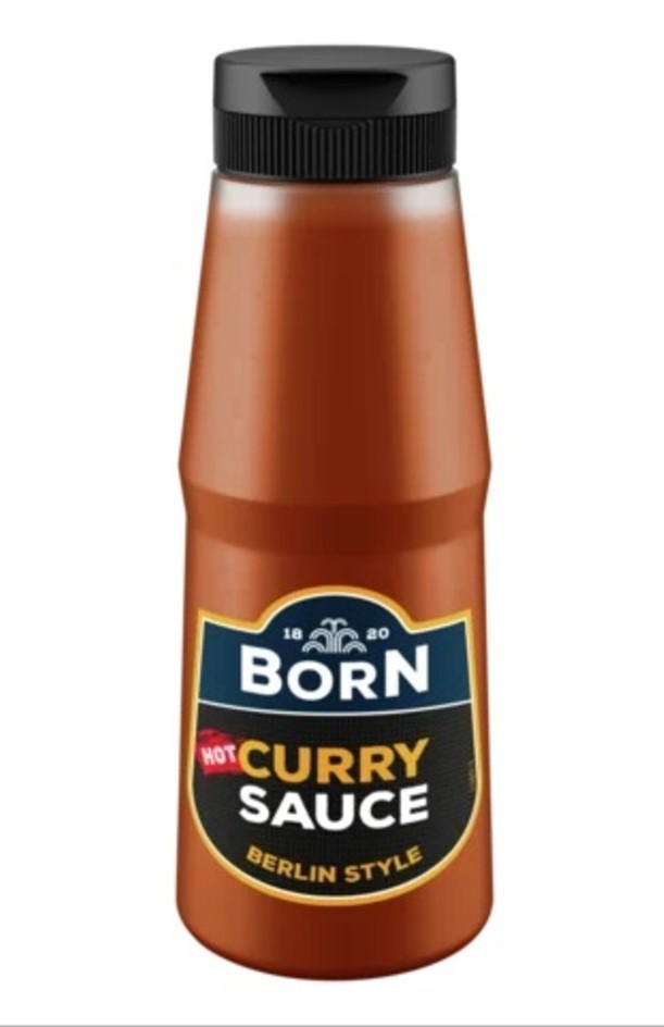 BORN - Hot Curry Sauce " Berlin Style " - 3x 300 ml