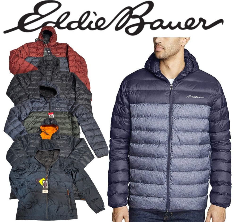 Eddie Bauer Cirruslite Down Hooded Jacket NEW