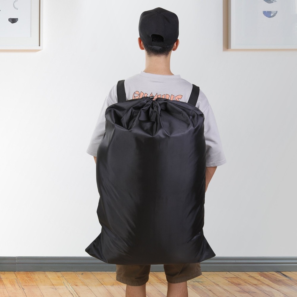 Extra Large Laundry Bag Backpack Heavy Duty Washing Clothes Drawstring