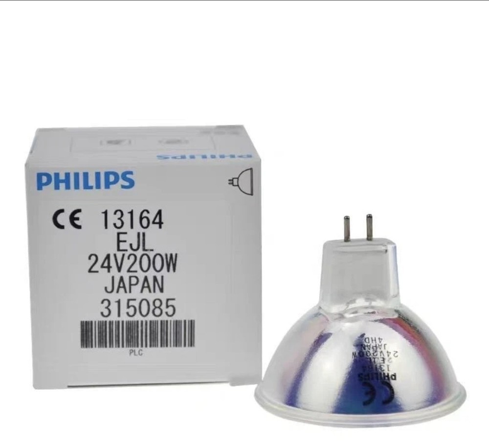 PHILIPS 13164 EJL 24V200W GX5.3 Microscope Halogen light Projector Lamp