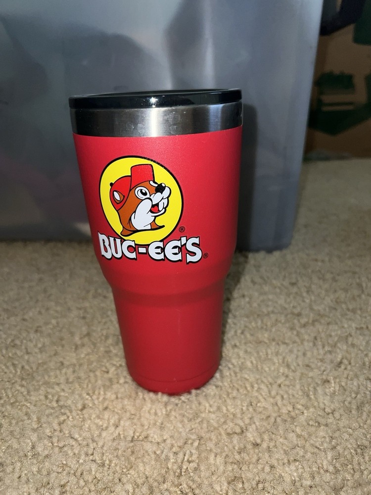 Buc-ees Tumbler 30 Oz Red