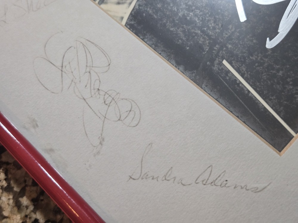 Isaac Stern Portrait Signed