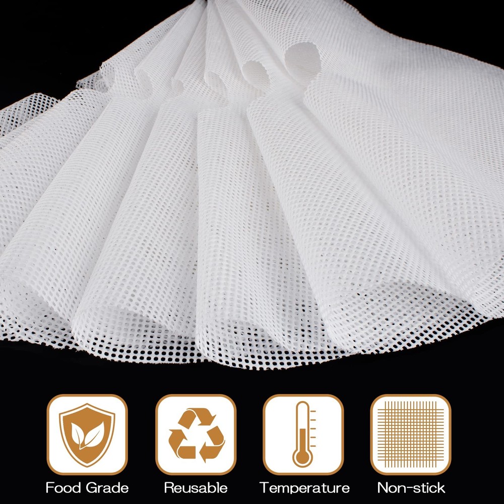 Dehydrator Screen for Clean Snacks, One Size, White - Easy to Use