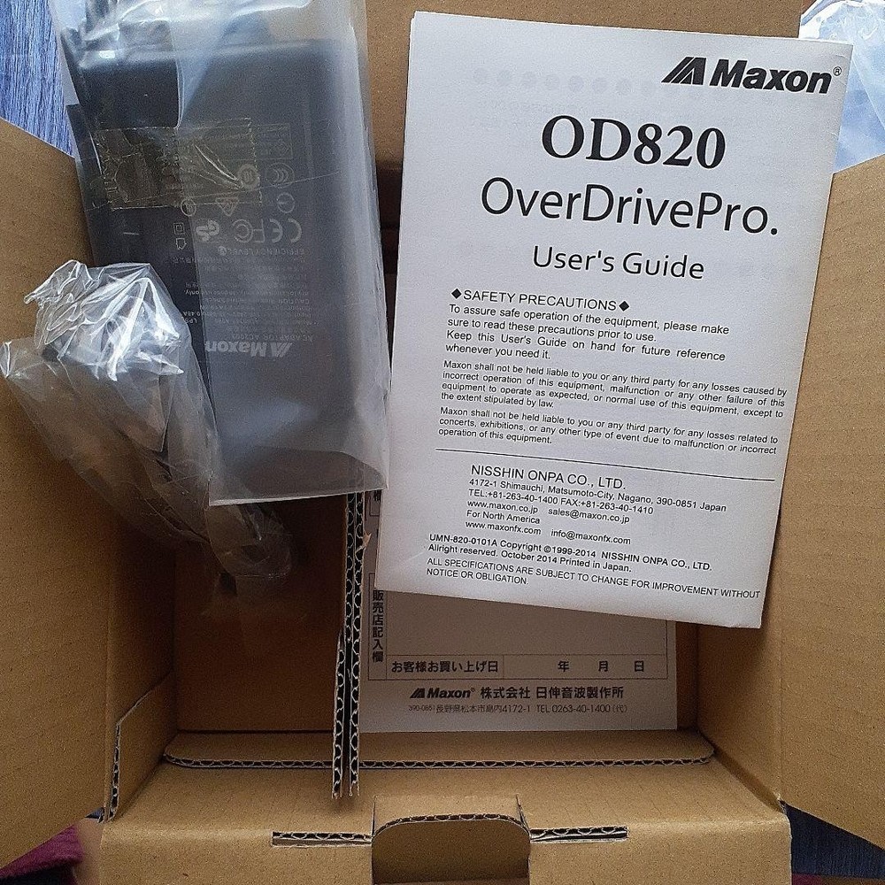 Maxon OD-820 Over Drive Pro 547925