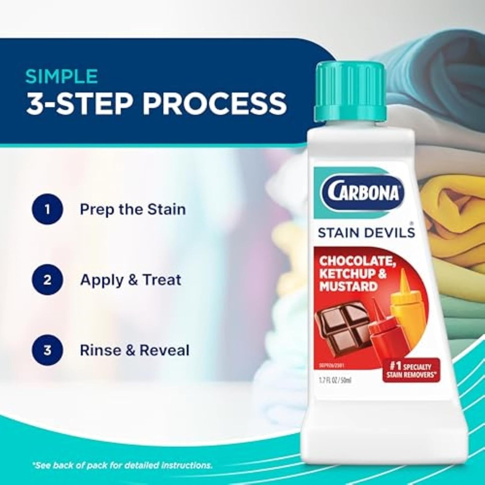 Stain Devils 3-Pack | Multi-Fabric Cleaner | 1.7 Fl Oz Each