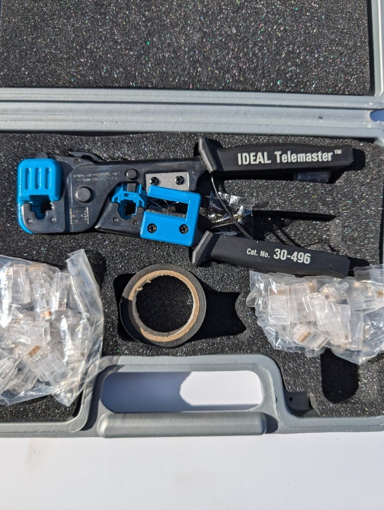 Ideal 30-496 Telemaster Crimp Tool Crimper With Box