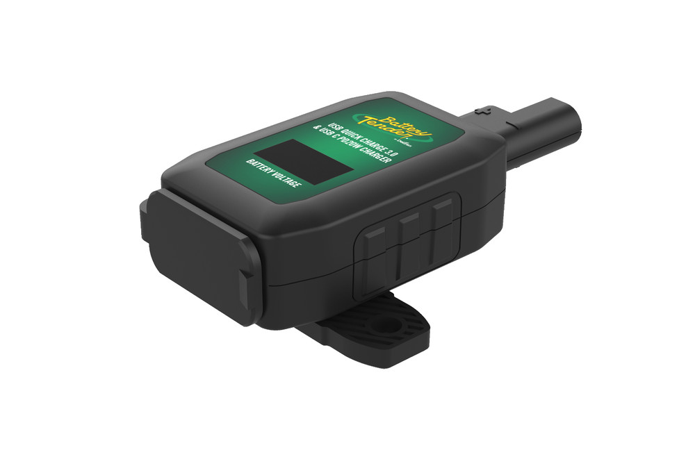 Battery Tender LCD Voltage Indicator Quick Disconnect - USB / USB-C