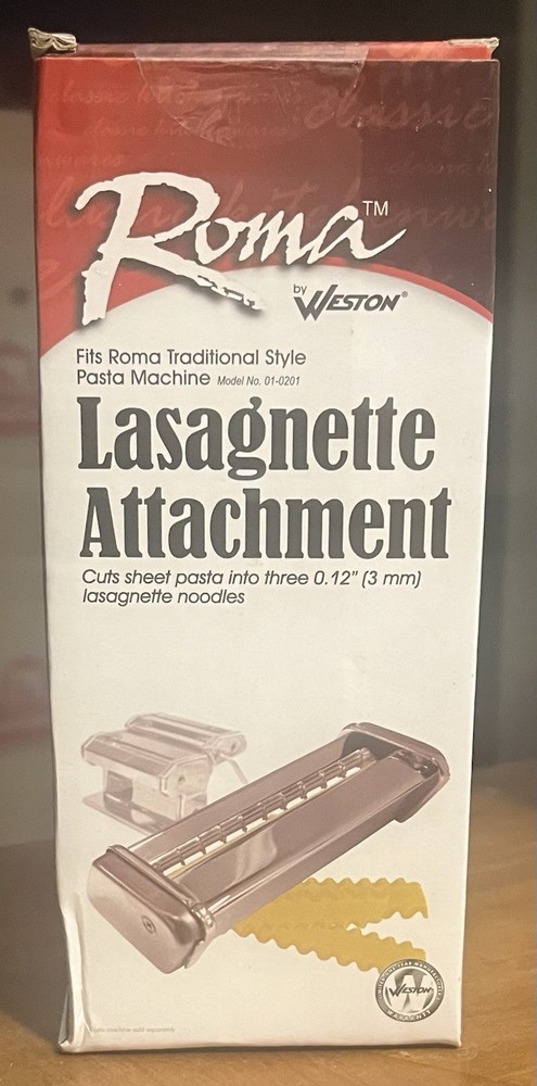Weston Roma - Lasagnette Attachment - Part #01-0205