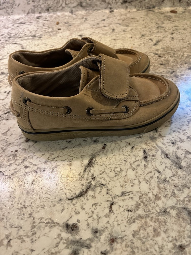 Sperry Top Sider Boys Size 12.5 Leather