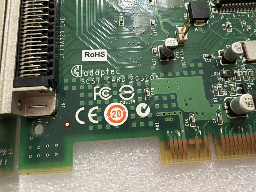 ADAPTEC 29320A SCSI PCI133 CARD