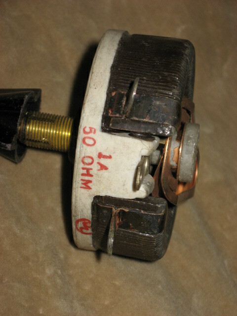 50 ohm 1 amp Control; NOS