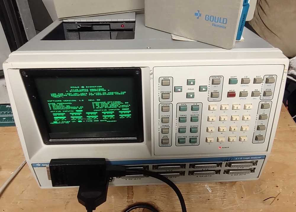 Vintage Gould K115 Logic Analyzer