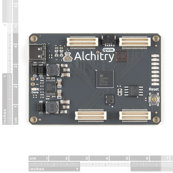 [ SparkFun DEV-16526 ] Alchitry Cu FPGA Development Board (Lattice iCE40 HX)