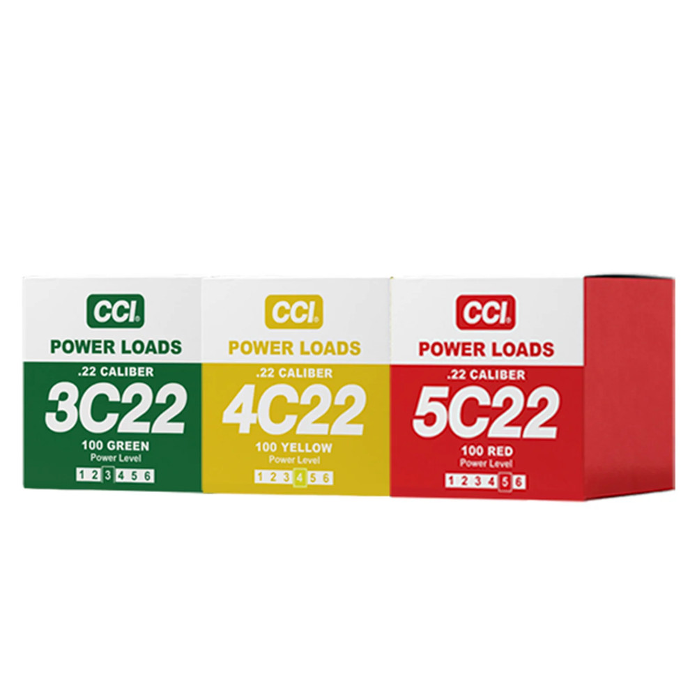 DT Systems 100 Power Loads .22 Caliber for use with PRO Dummy Launcher