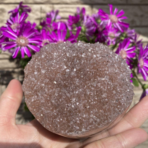 Sugar Pink Amethyst Cupcake Mold, Unique